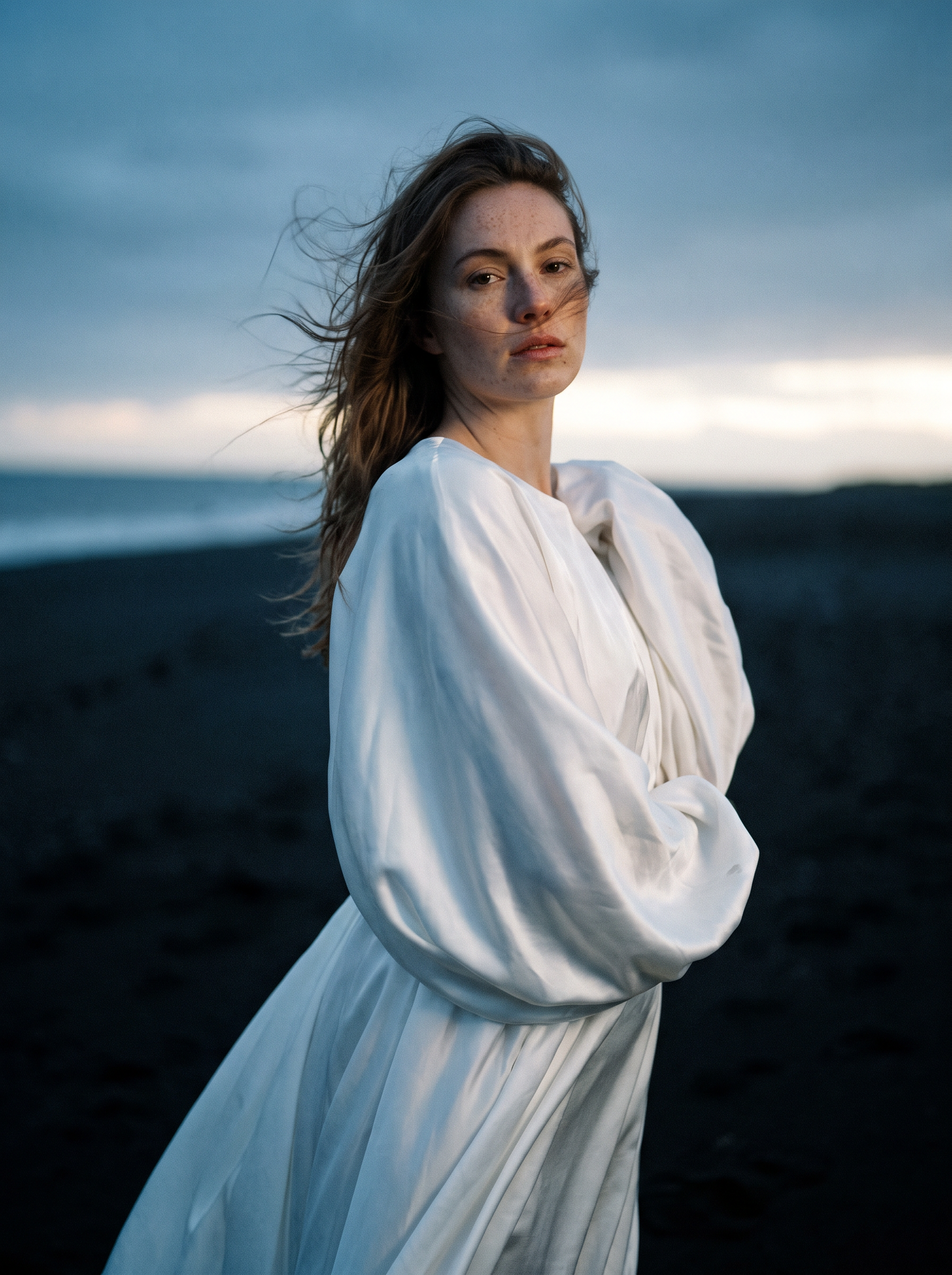 Nano Banana Pro: Editorial fashion portrait