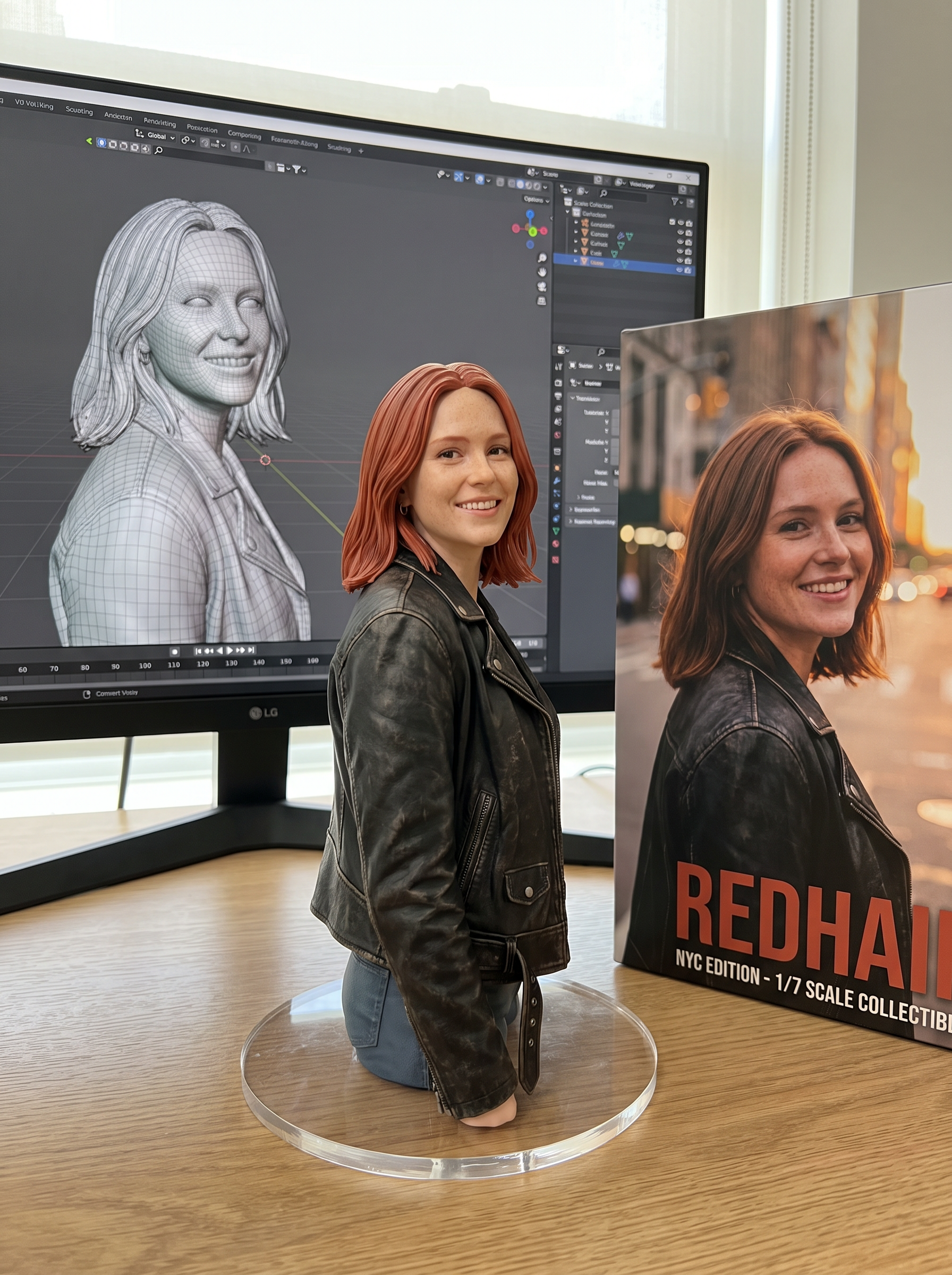 AI 3D figurine from a photo