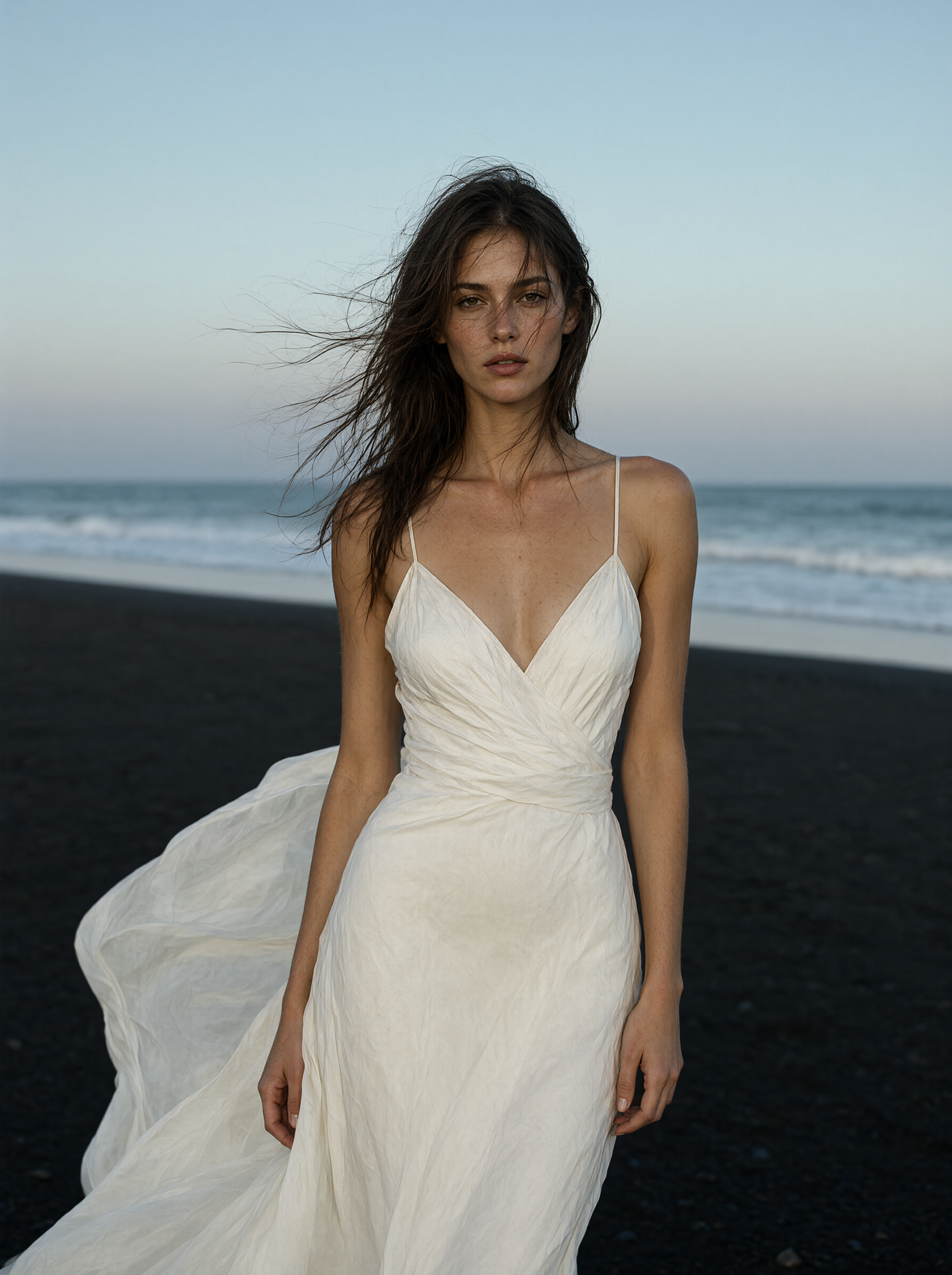 Qwen Image 2.1 Turbo: Editorial fashion portrait