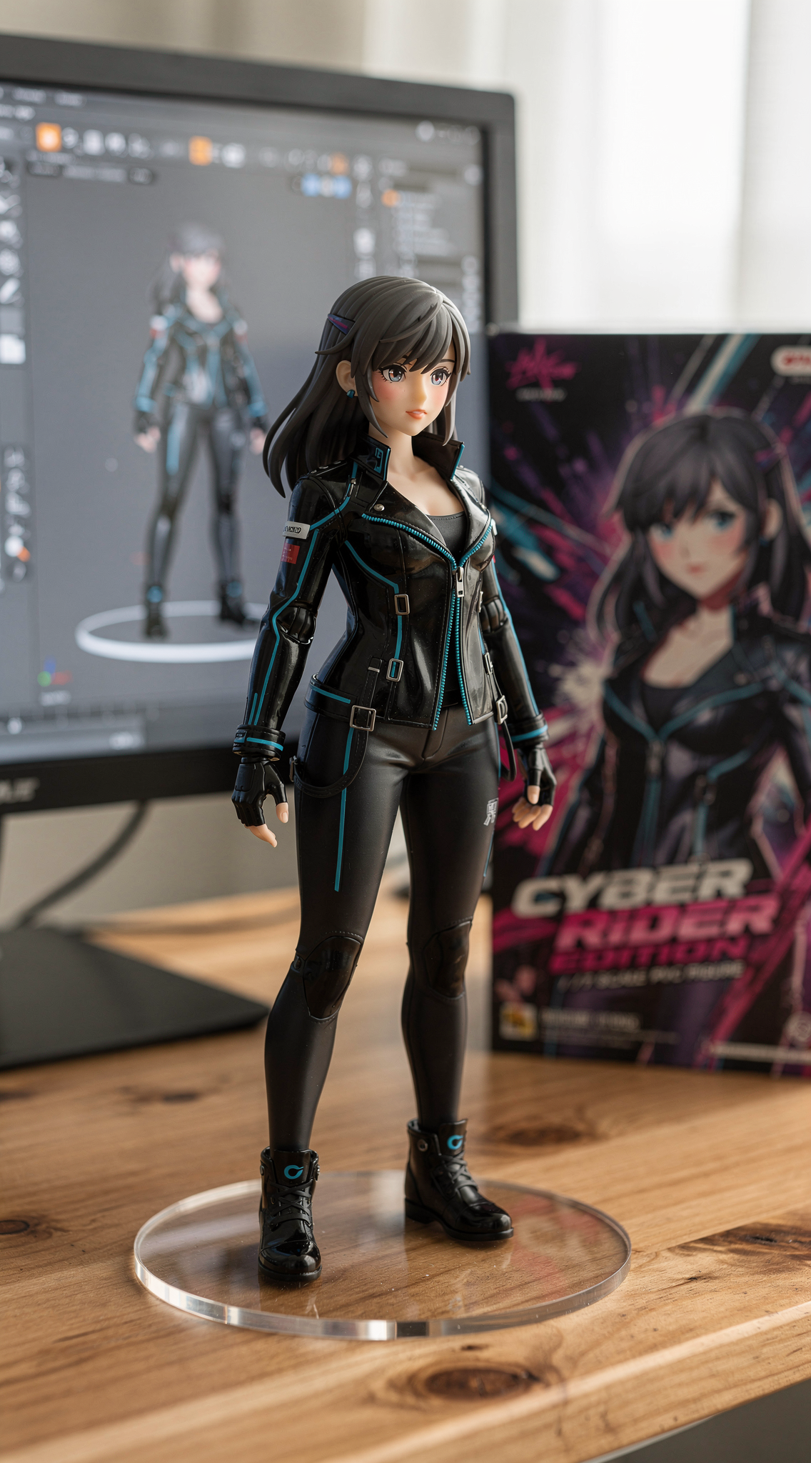 FLUX.2 Max: 3D collectible figurine