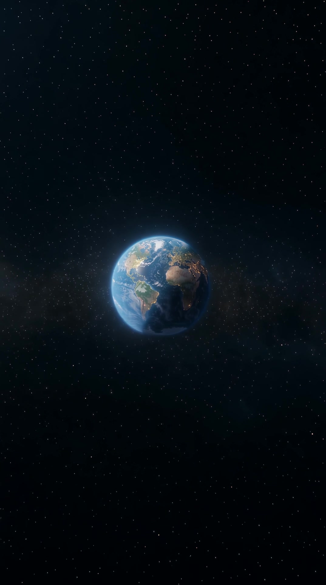 AI Earth zoom out from a photo